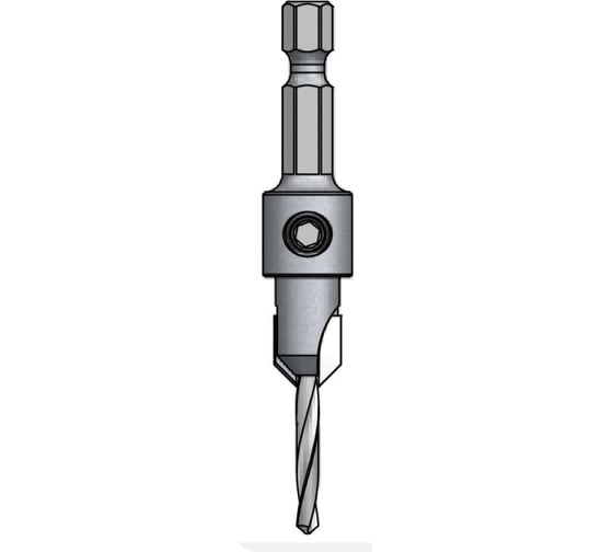 Зенковка оправка коническая со сверлом (3.2 мм, хвостовик HEX1/4) WPW AS03204S 1