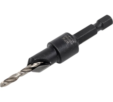 Зенковка оправка коническая со сверлом (3.5 мм, хвостовик HEX1/4) WPW AS03504S