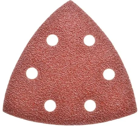 Треугольный шлифовальный лист 90 мм, Р600, 10 шт для реноватора Vitatools T-P600-90-10-6