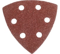 Треугольный шлифовальный лист 90 мм, Р40, 10 шт для реноватора Vitatools T-P40-90-10-6