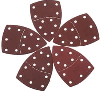 Треугольный шлифовальный лист 150 мм, Р100, 10 шт для реноватора Vitatools T-P100-150-10-11