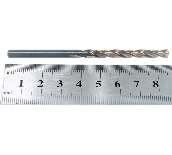 Сверло по металлу HSS-G Turbo w-заточка (4.8х52х86 мм) Heller TD28637