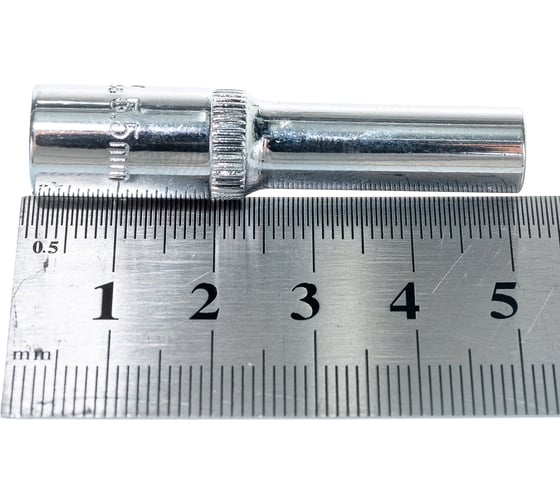 Головка глубокая 6-гранная зеркальная (5.5 мм; 1/4DR) AIST 2121055B 00-00024254