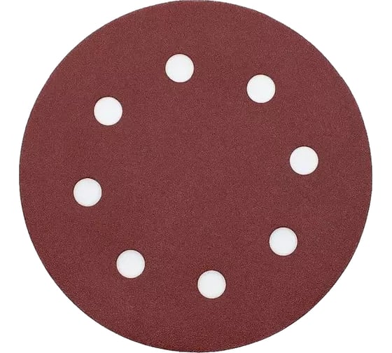 Круг шлифовальный 180 мм для жирафа, Р120, 10 шт Vitatools R-180-P120-10-8 1