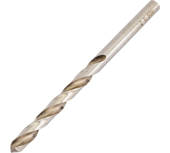 Сверло по металлу НSS-G Super DIN 338 RN (10 шт; 5.2х52х86 мм) Heller TD21163