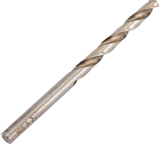 Сверло по металлу НSS-G Super DIN 338 RN (10 шт; 5.2х52х86 мм) Heller TD21163