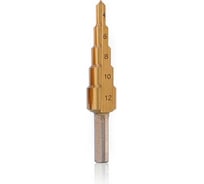 Сверло ступенчатое 4-12 мм HEADROCK 437-010-412