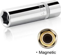 Головка свечная магнитная 14 мм, 1/2"DR TOPTUL BAAT1614