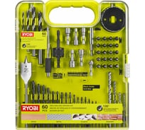 Набор сверл и бит (60 шт.) Ryobi RAKDD60 5132004664