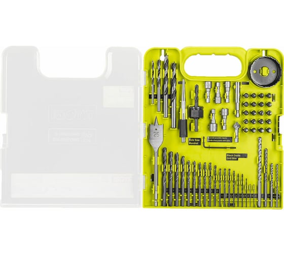 Набор сверл и бит (60 шт.) Ryobi RAKDD60 5132004664