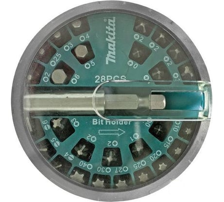 Набор насадок 28 шт. Makita 196347 В-28911