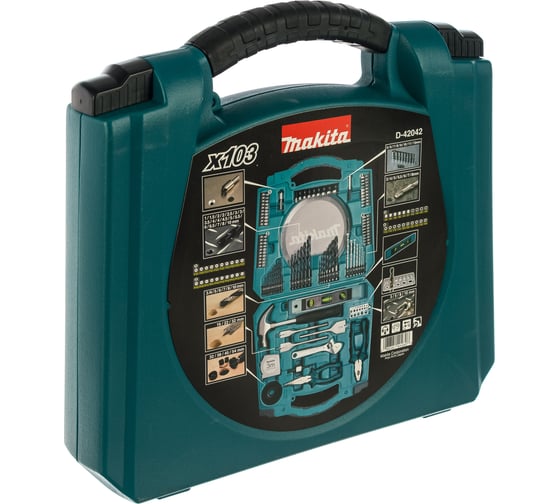 Набор насадок и инструментов (103 шт.) Makita D-42042