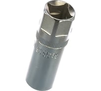 Головка шестигранная для свечей зажигания 1/2", 16х70 мм с пружиной AV Steel AV-920079