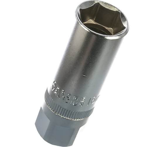 Головка шестигранная для свечей зажигания 1/2", 16х70 мм с пружиной AV Steel AV-920079