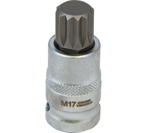 Головка со вставкой SPLINE 1/2" M17x55 мм для VW PASSAT AV Steel AV-927024