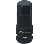 Головка ударная шестигранная Hex 5 мм, 1/2" DR TOPTUL KADH1605