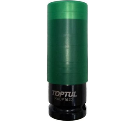 Головка ударная 22 мм, 1/2" DR для литых дисков TOPTUL KABP1622