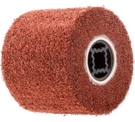 Щетка нейлоновая 120x100х19 мм, P80 WORTEX SW101208019