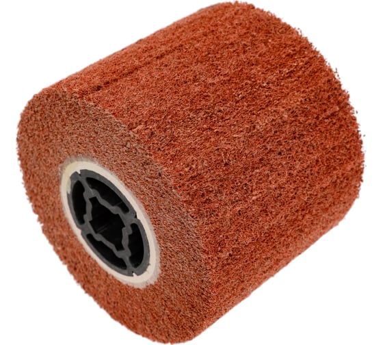 Щетка нейлоновая 120x100х19 мм, P80 WORTEX SW101208019