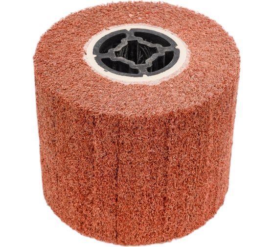 Щетка нейлоновая 120x100х19 мм, P80 WORTEX SW101208019