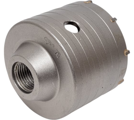 Коронка полая для перфоратора 76 мм/М22, без хвостовика ELITECH 193768