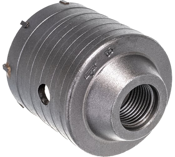 Коронка полая для перфоратора 65 мм/М22, без хвостовика ELITECH 193766