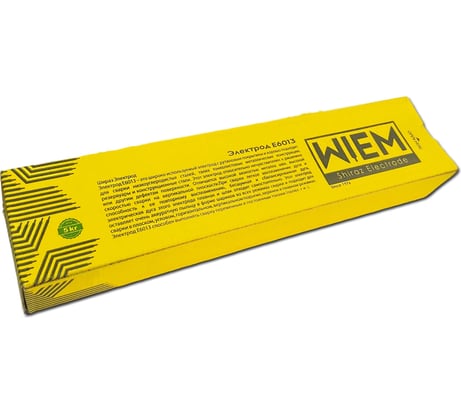 Электроды сварочные OK 46 E6013 5 кг, 4х350 мм WIEM E601354
