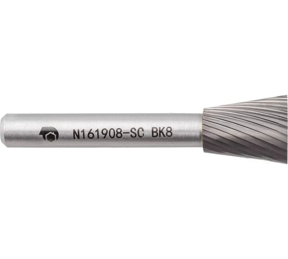 Бор-фреза с одинарной насечкой N161908-SC ВК8 SDW TOOLS CU00277 1