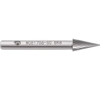 Бор-фреза с одинарной насечкой M081706-SC ВК8 SDW TOOLS CU00267