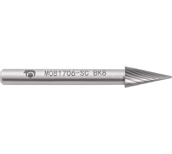 Бор-фреза с одинарной насечкой M081706-SC ВК8 SDW TOOLS CU00267 1