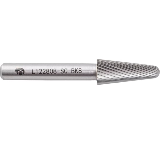 Бор-фреза с одинарной насечкой L122808-SC ВК8 SDW TOOLS CU00263 1