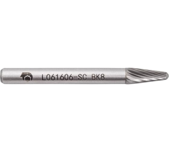 Бор-фреза с одинарной насечкой L061606-SC ВК8 SDW TOOLS CU00260 1