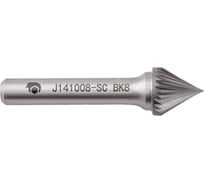 Бор-фреза с одинарной насечкой J141008-SC ВК8 SDW TOOLS CU00252