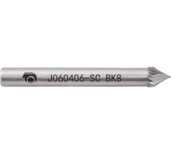 Бор-фреза с одинарной насечкой J060406-SC ВК8 SDW TOOLS CU00248 1