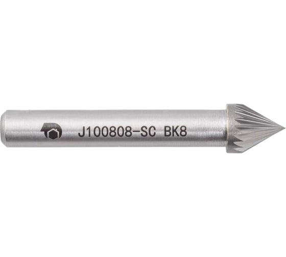 Бор-фреза с одинарной насечкой J100808-SC ВК8 SDW TOOLS CU00250 1