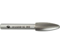 Бор-фреза с одинарной насечкой H123208-SC ВК8 SDW TOOLS CU00245