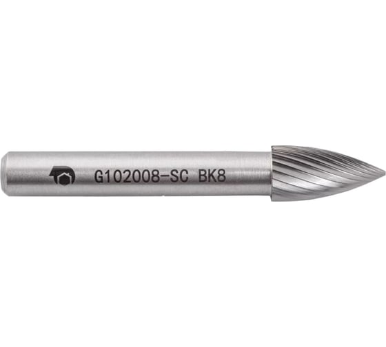 Бор-фреза с одинарной насечкой G102008-SC ВК8 SDW TOOLS CU00238 1