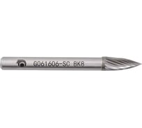 Бор-фреза с одинарной насечкой G061606-SC ВК8 SDW TOOLS CU00236