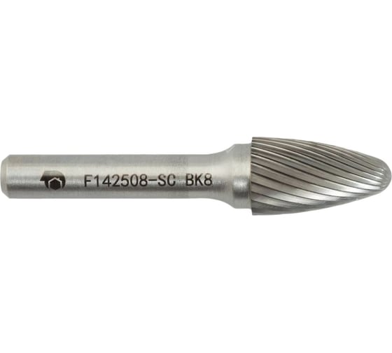 Бор-фреза с одинарной насечкой F142508-SC ВК8 SDW TOOLS CU00234 1