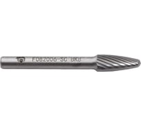 Бор-фреза с одинарной насечкой F082006-SC ВК8 SDW TOOLS CU00231