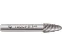 Бор-фреза с одинарной насечкой F102008-SC ВК8 SDW TOOLS CU00232