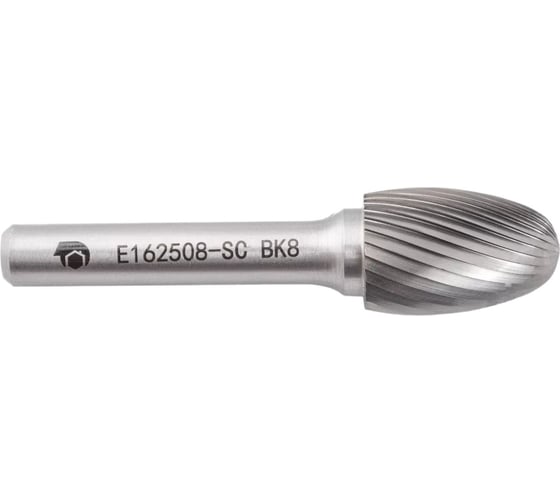Бор-фреза с одинарной насечкой E162508-SC ВК8 SDW TOOLS CU00229