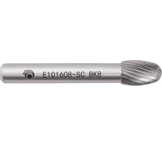 Бор-фреза с одинарной насечкой E101608-SC ВК8 SDW TOOLS CU00226 1