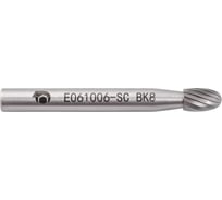 Бор-фреза с одинарной насечкой E061006-SC ВК8 SDW TOOLS CU00224