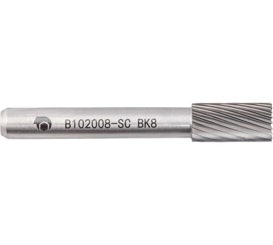 Бор-фреза с одинарной насечкой B102008-SC ВК8 SDW TOOLS CU00208 1