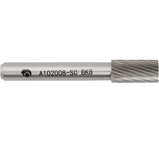 Бор-фреза с одинарной насечкой A102008-SC ВК8 SDW TOOLS CU00202 1
