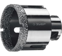 Коронка алмазная вакуумная ЗУБР Профессионал 50 мм, М14, 15 мм кромка 29865-50