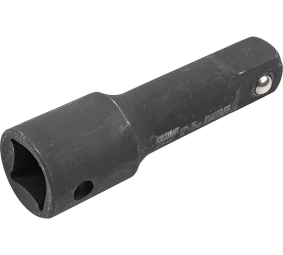 Удлинитель ударный Cr-Mo 75мм, 1/2" Forcekraft FK-8044075MPB (26471)