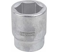 Головка 36 мм, 1", 6 - гранная Forsage F-58536(9856)