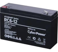 Аккумуляторная батарея 6В, 12Ач CYBERPOWER RC 6-12